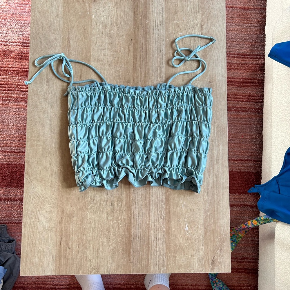 Urban Outfitters Light Green Tank Top
